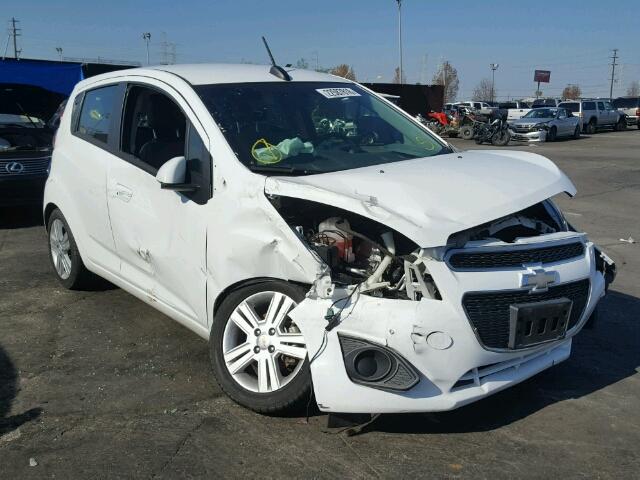 KL8CD6S97FC720637 - 2015 CHEVROLET SPARK 1LT WHITE photo 1