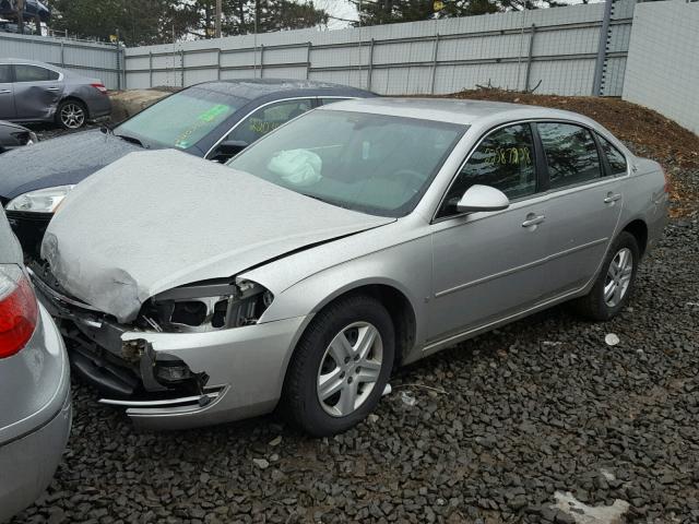 2G1WB58K369430491 - 2006 CHEVROLET IMPALA LS SILVER photo 2