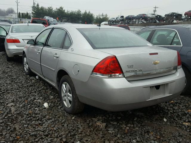 2G1WB58K369430491 - 2006 CHEVROLET IMPALA LS SILVER photo 3