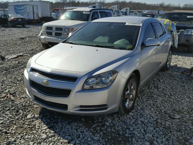 1G1ZC5E05AF180975 - 2010 CHEVROLET MALIBU 1LT 银色 照片 2