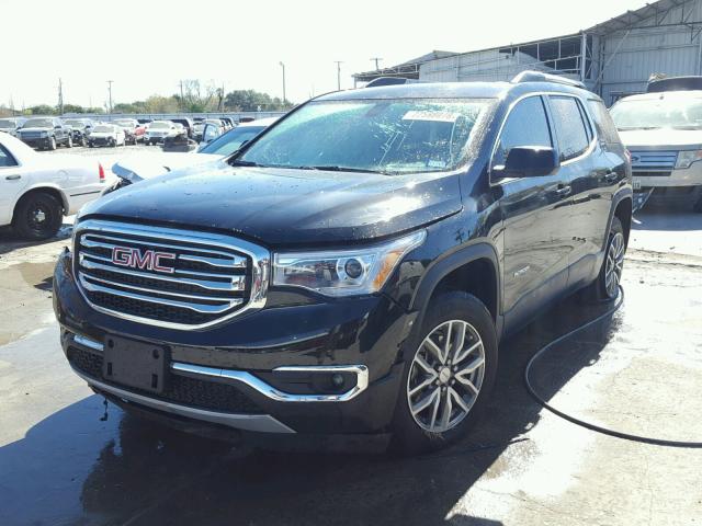 1GKKNLLS0HZ181122 - 2017 GMC ACADIA SLE BLACK photo 2