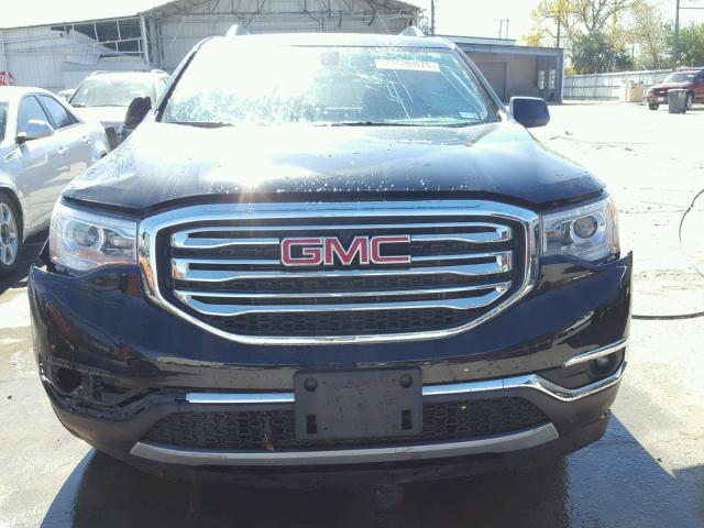 1GKKNLLS0HZ181122 - 2017 GMC ACADIA SLE BLACK photo 9