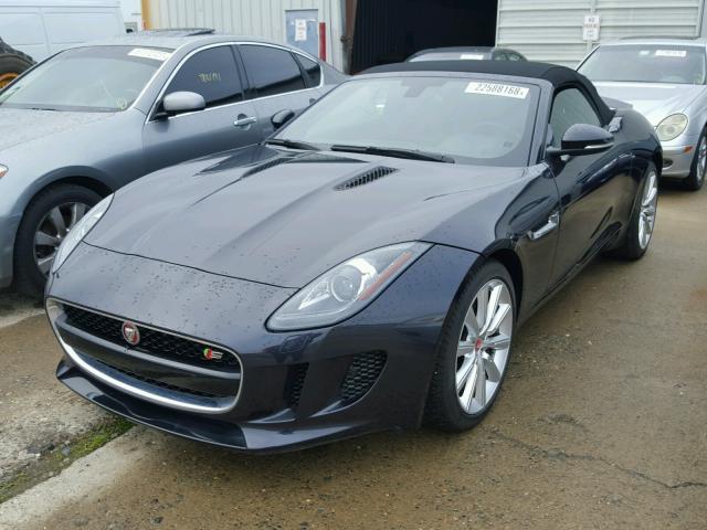 SAJWA6FU3G8K30066 - 2016 JAGUAR F-TYPE S BLACK photo 2