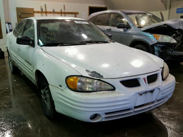 1G2NE52E8XC543526 - 1999 PONTIAC GRAND AM S WHITE photo 1