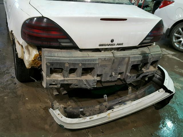 1G2NE52E8XC543526 - 1999 PONTIAC GRAND AM S WHITE photo 9