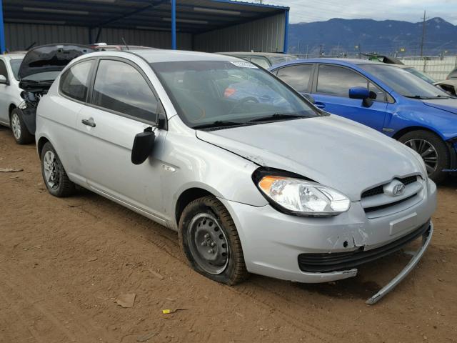 KMHCM36C08U056914 - 2008 HYUNDAI ACCENT GS SILVER photo 1