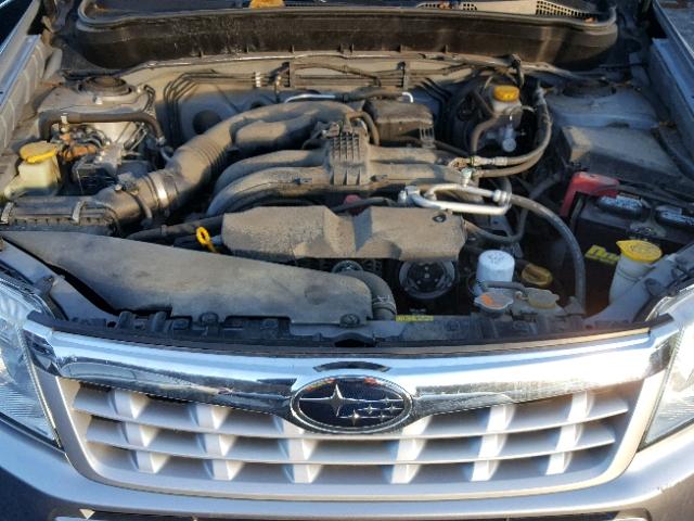 JF2SHABC6BH701856 - 2011 SUBARU FORESTER 2 GRAY photo 7