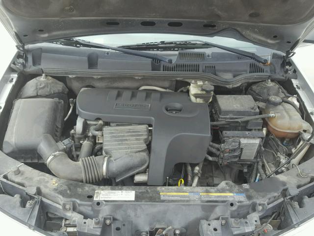 1G8AV15F17Z145900 - 2007 SATURN ION LEVEL GRAY photo 7