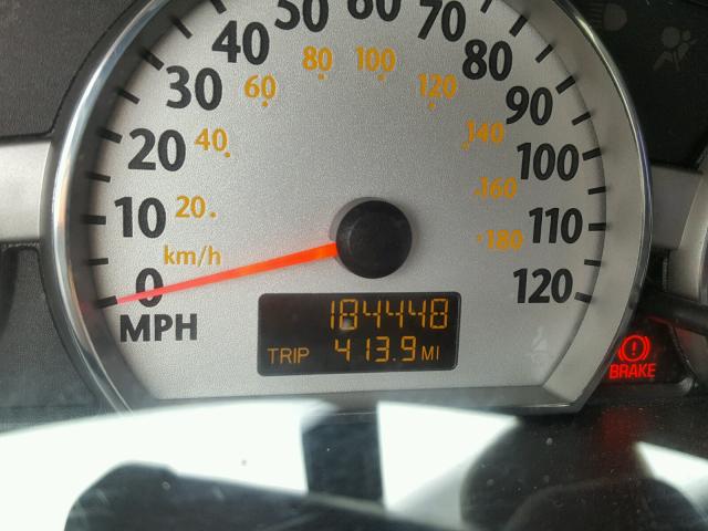 1G8AV15F17Z145900 - 2007 SATURN ION LEVEL GRAY photo 8