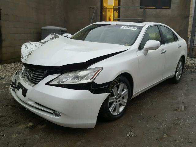 JTHBJ46G972063404 - 2007 LEXUS ES 350 WHITE photo 2