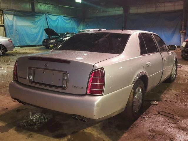 1G6KD54Y13U138396 - 2003 CADILLAC DEVILLE GRAY photo 4