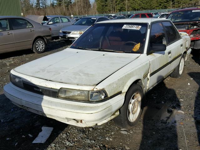 JT2SV21E7K3379105 - 1989 TOYOTA CAMRY DLX WHITE photo 2