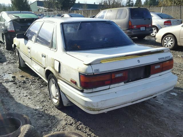 JT2SV21E7K3379105 - 1989 TOYOTA CAMRY DLX WHITE photo 3