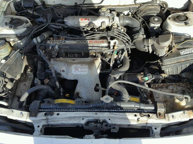 JT2SV21E7K3379105 - 1989 TOYOTA CAMRY DLX WHITE photo 7