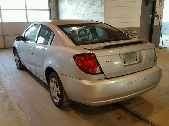 1G8AN14FX5Z165822 - 2005 SATURN ION LEVEL SILVER photo 3