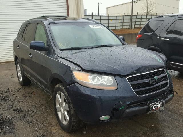 5NMSH13E77H106471 - 2007 HYUNDAI SANTA FE S BLUE photo 1