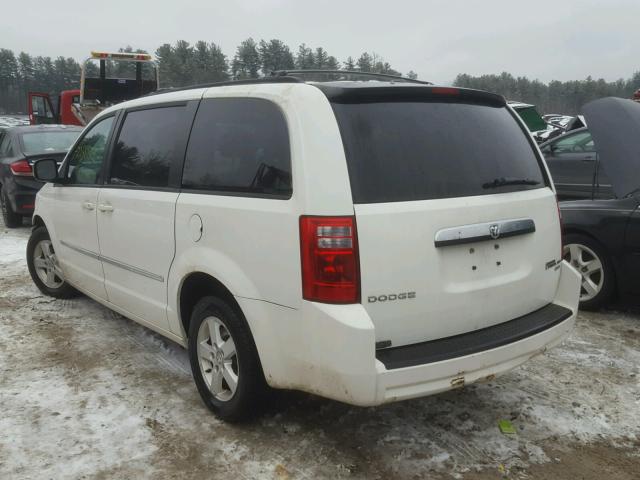 2D4RN5D15AR265063 - 2010 DODGE GRAND CARA WHITE photo 3