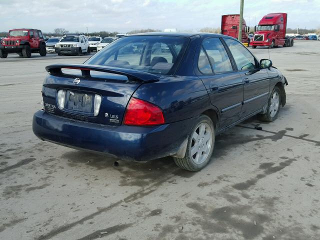 3N1CB51D35L538551 - 2005 NISSAN SENTRA 1.8 BLUE photo 4