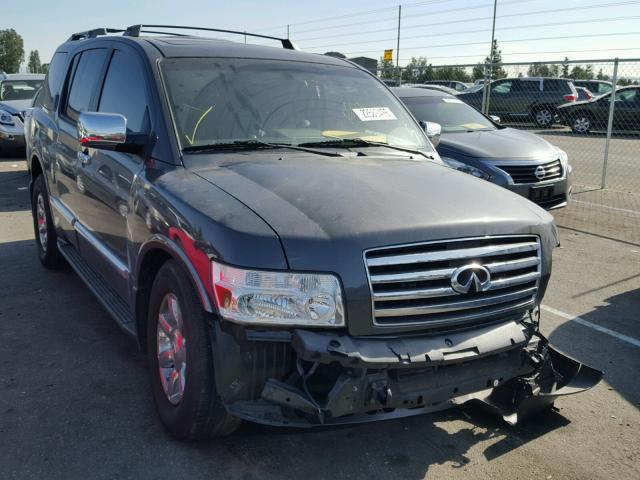 5N3AA08A25N812136 - 2005 INFINITI QX56 GRAY photo 1