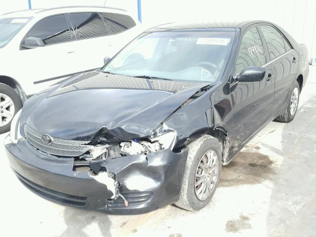 4T1BE32K94U300561 - 2004 TOYOTA CAMRY LE BLACK photo 2