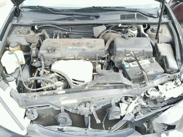 4T1BE32K94U300561 - 2004 TOYOTA CAMRY LE BLACK photo 7