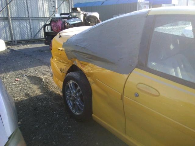 1G1JH12F437382476 - 2003 CHEVROLET CAVALIER L YELLOW photo 10