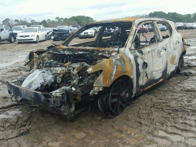 JTHKD5BH0G2268606 - 2016 LEXUS CT 200 BURN photo 2