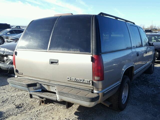 3GNEC16R8XG230861 - 1999 CHEVROLET SUBURBAN C BEIGE photo 4