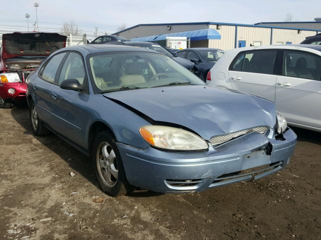 1FAFP532X5A147465 - 2005 FORD TAURUS SE BLUE photo 1