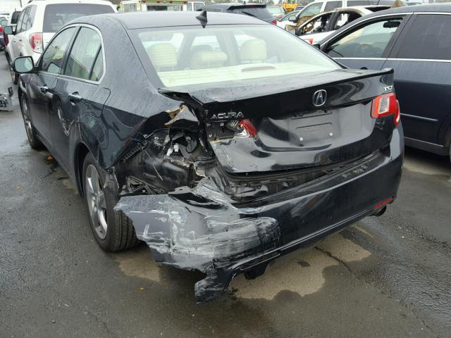 JH4CU26679C026470 - 2009 ACURA TSX BLACK photo 3