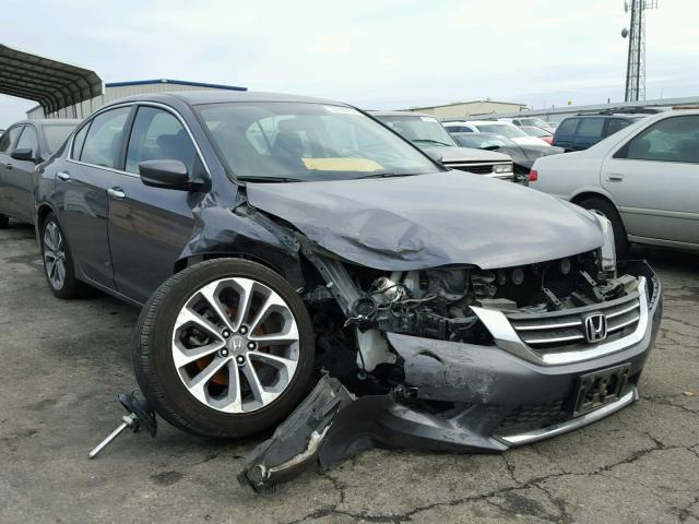 1HGCR2F52DA221893 - 2013 HONDA ACCORD SPO GRAY photo 1