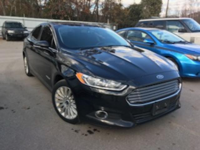 3FA6P0LU2FR216919 - 2015 FORD FUSION SE BLACK photo 1