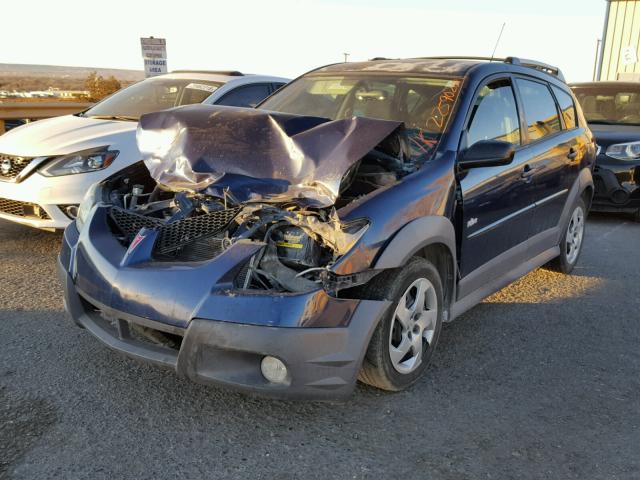 5Y2SL62824Z412959 - 2004 PONTIAC VIBE BLUE photo 2