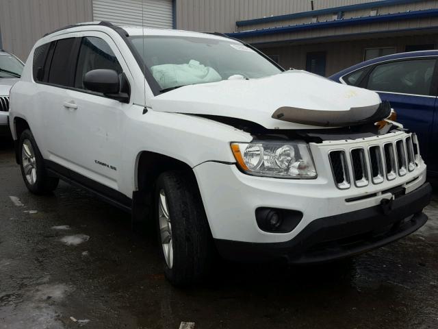 1C4NJDEB6CD502108 - 2012 JEEP COMPASS LA WHITE photo 1