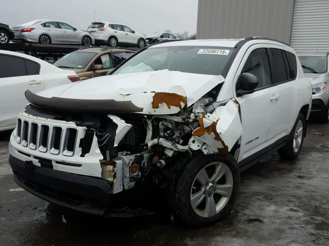 1C4NJDEB6CD502108 - 2012 JEEP COMPASS LA WHITE photo 2