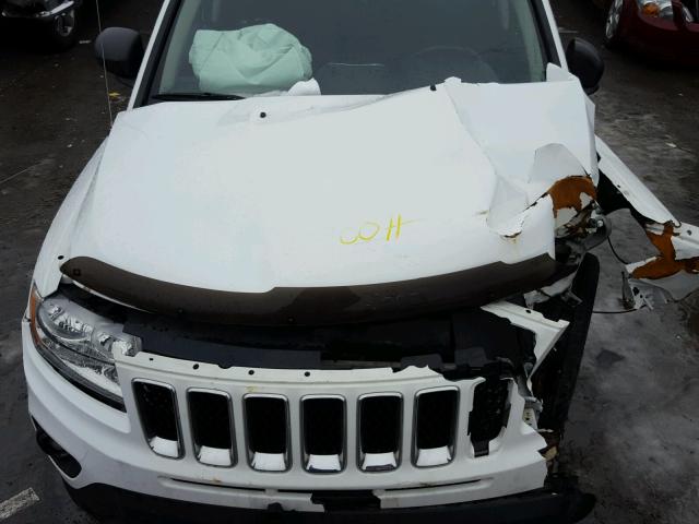 1C4NJDEB6CD502108 - 2012 JEEP COMPASS LA WHITE photo 7