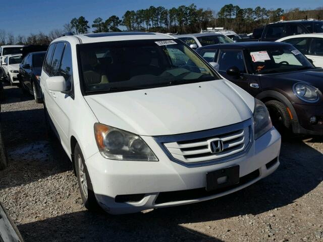 5FNRL3H74AB030591 - 2010 HONDA ODYSSEY EX WHITE photo 1