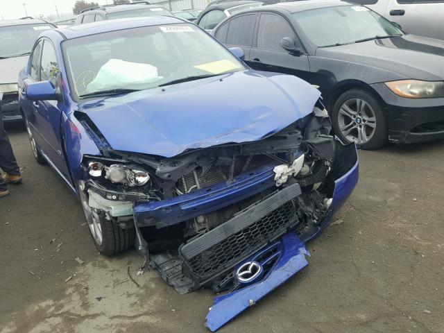 JM1BK324081776445 - 2008 MAZDA 3 S BLUE photo 1