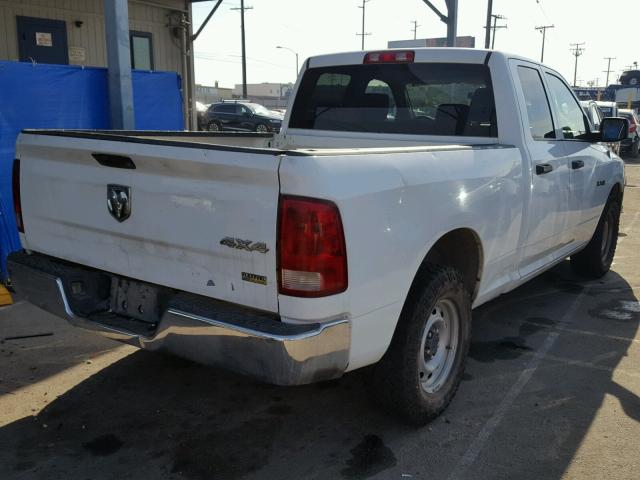 1D7RV1GP9AS262774 - 2010 DODGE RAM 1500 WHITE photo 4