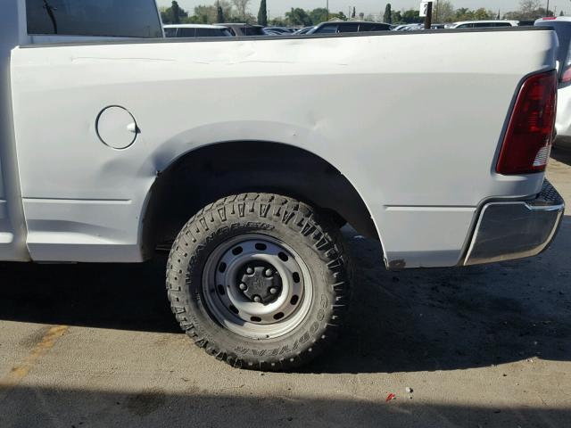 1D7RV1GP9AS262774 - 2010 DODGE RAM 1500 WHITE photo 9