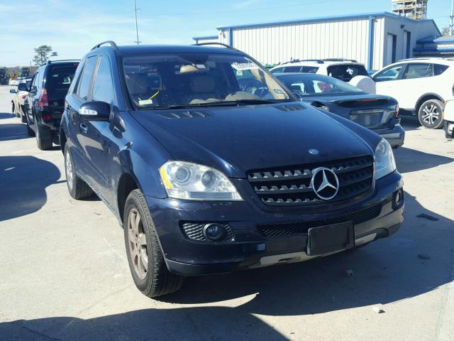 4JGBB86E86A051345 - 2006 MERCEDES-BENZ ML 350 BLUE photo 1