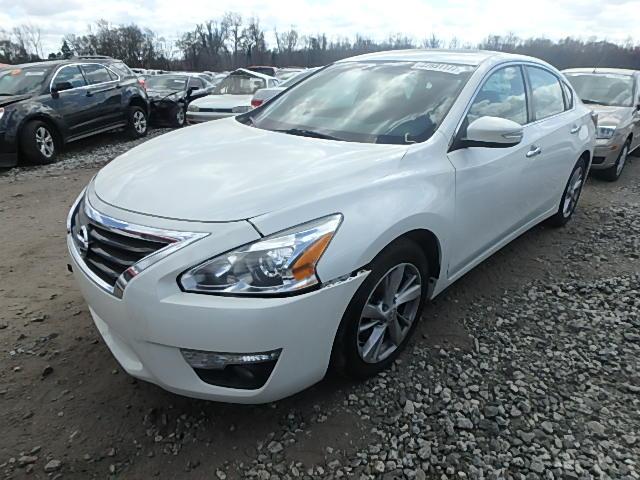 1N4AL3AP0DN400311 - 2013 NISSAN ALTIMA 2.5 WHITE photo 2