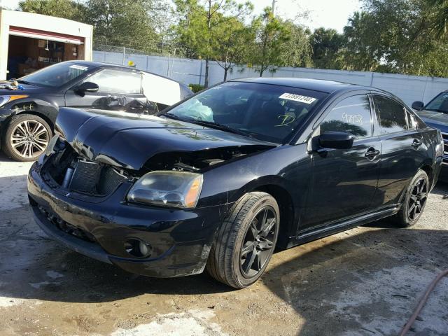 4A3AB76T37E040561 - 2007 MITSUBISHI GALANT RAL BLACK photo 2