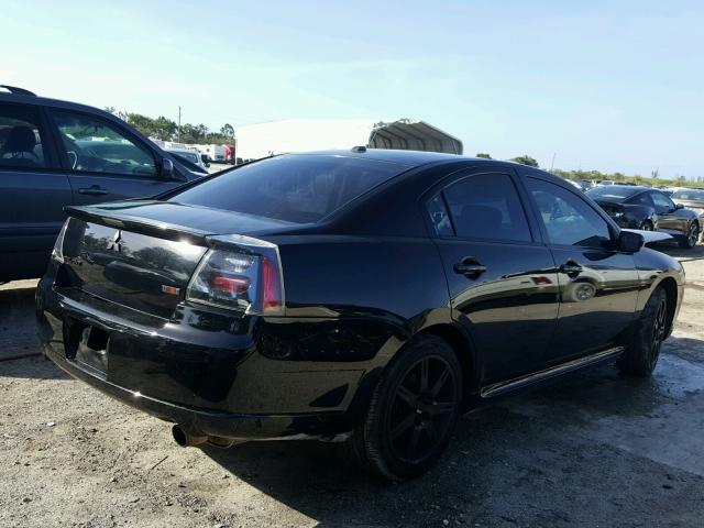 4A3AB76T37E040561 - 2007 MITSUBISHI GALANT RAL BLACK photo 4