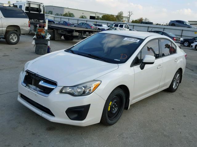 JF1GJAC65CH023593 - 2012 SUBARU IMPREZA PR WHITE photo 2