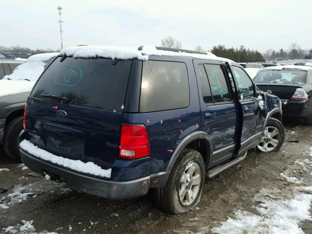 1FMZU73K84UB32791 - 2004 FORD EXPLORER X BLUE photo 4