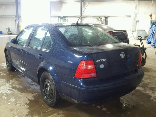 3VWRK69M63M147092 - 2003 VOLKSWAGEN JETTA GL BLUE photo 3