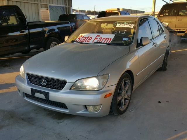 JTHBD192730069617 - 2003 LEXUS IS 300 GRAY photo 2