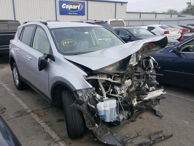 JTMBFREV3D5024723 - 2013 TOYOTA RAV4 LE Արծաթագույն լուսանկար 1