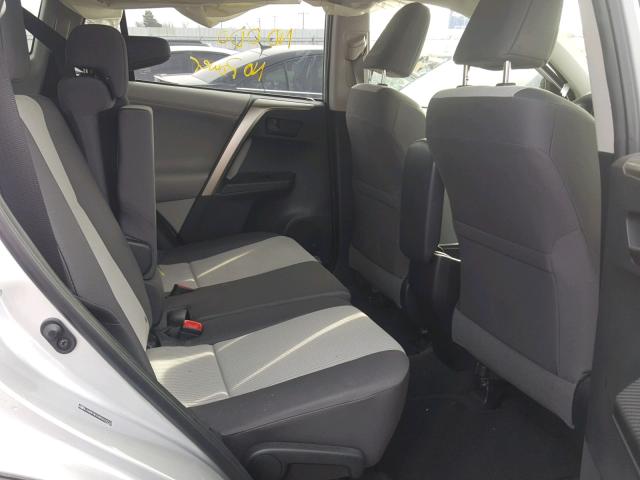 JTMBFREV3D5024723 - 2013 TOYOTA RAV4 LE Արծաթագույն լուսանկար 6
